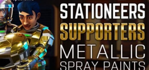 Stationeers Supporters Metallic Spray Paints Free Download